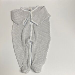 Paty Baby One Piece - Gray and Blue